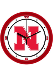 Nebraska Cornhuskers 11.5 Traditional Wall Clock