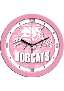 Ohio Bobcats 11.5 Pink Wall Clock