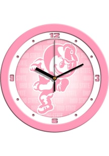 Ohio State Buckeyes 11.5 Pink Wall Clock