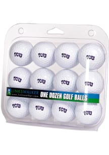 TCU Horned Frogs One Dozen Golf Balls