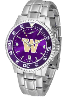 Washington Huskies Competitor Steel AC Mens Watch