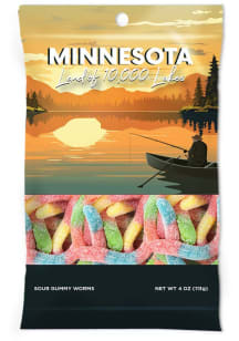 Minnesota Gummy Worms 4oz Candy