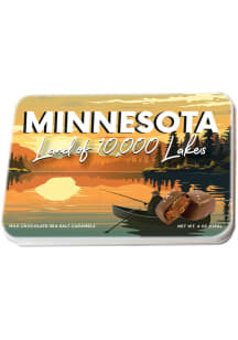 Minnesota Milk Chocolate Sea Salt Caramels Tin Candy