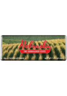 Nebraska Milk Chocolate Bar 1.75oz Candy