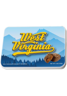 West Virginia Milk Chocolate Sea Salt Caramels Tin Candy