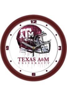 Texas A&M Aggies Drip Art Wall Clock