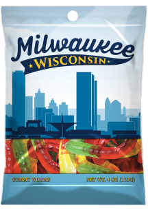 Milwaukee Gummy Worms 4oz Candy