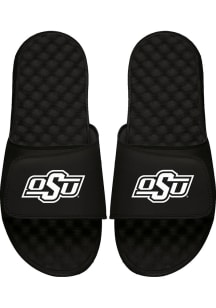 Oklahoma State Cowboys Black and White Mens Slides