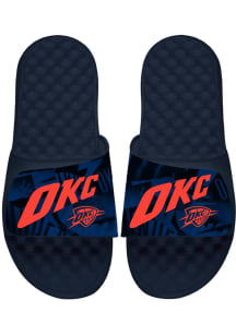 Oklahoma City Thunder Logo Mens Slides