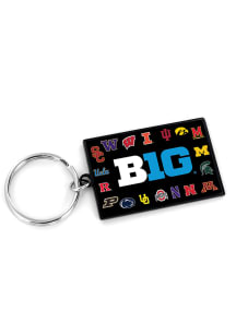 Big Ten 2026 Big Ten Team Keychain - Black