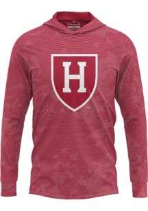 ProSphere Harvard Crimson Mens Crimson Disrupter Long Sleeve Hoodie