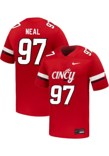 Kamron Neal  Nike Cincinnati Bearcats Red Football NIL Name And Number Football Jersey