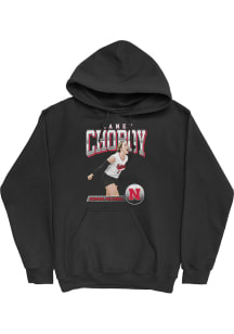 Laney Choboy Campus Ink Nebraska Cornhuskers Youth Illustrated Hoodie Long Sleeve Player Hoodie Bl..