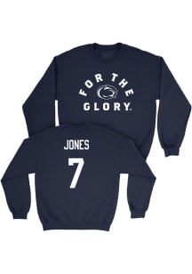 Ryla Jones Penn State Nittany Lions Mens Navy Blue NIL For The Glory Player Crew
