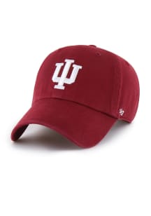 47 Indiana Hoosiers Crimson Clean Up Youth Adjustable Hat