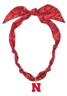 Nebraska Cornhuskers Logo Bandana Scarf Necklace