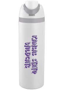K-State Wildcats 24oz Oahu Stainless Steel Bottle - White