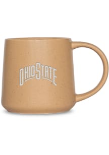 Ohio State Buckeyes Taper Ceramic Mug - White