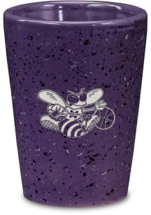 Charlotte Hornets 2oz Laser Engraved Retro Speckled Shot Glass