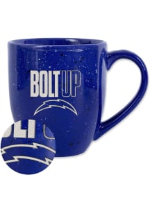 Los Angeles Chargers Bolt Up 16oz Speckle Ceramic Mug - Blue