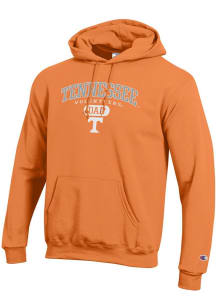 Champion Tennessee Volunteers Mens Orange Dad Pill Powerblend Long Sleeve Hoodie
