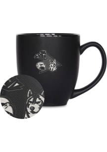 Bloomsburg University Huskies Bistro Ceramic Mug - Black