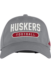 Adidas Nebraska Cornhuskers Coaches Slouch Adjustable Hat -