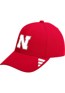 Adidas Nebraska Cornhuskers Structured Adj Adjustable Hat -
