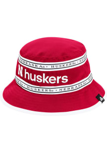 Adidas Nebraska Cornhuskers Red Bucket Mens Bucket Hat