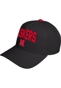 Adidas Nebraska Cornhuskers Structured A-Frame Adjustable Hat -