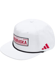 Adidas Nebraska Cornhuskers  Rope Snapback Mens Snapback Hat