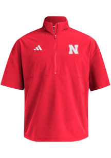 Adidas Nebraska Cornhuskers Mens   Light Weight Jacket