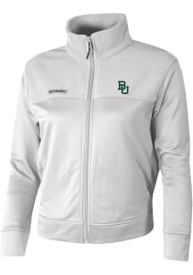 Columbia Baylor Bears Womens White River Fleece Long Sleeve Full Zip Jacket