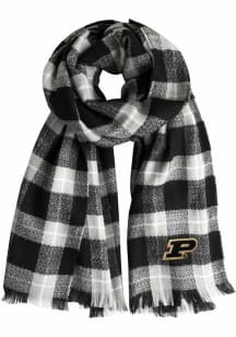 Purdue Boilermakers Plaid Blanket Womens Scarf
