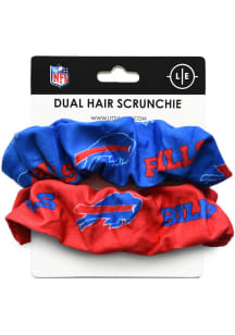 Buffalo Bills Dual Hair Twist Womens Hair Scrunchie