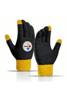 Pittsburgh Steelers Knit Mens Gloves