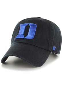 47 Duke Blue Devils Clean Up Adjustable Hat - Black