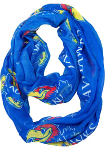 Kansas Jayhawks Sheer Infinity Womens Scarf
