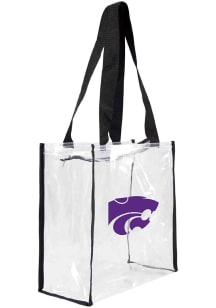 K-State Wildcats Stadium Approved 12 x 12 x 6 Womens Clear Tote