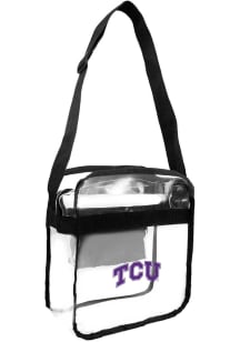 TCU Horned Frogs Crossbody Womens Clear Tote