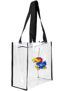 Kansas Jayhawks Stadium Approved Style Womens Clear Tote