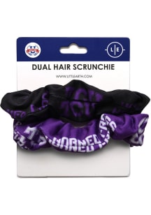 TCU Horned Frogs Dual Hair Twist Womens Hair Scrunchie