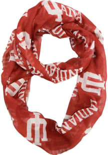 Indiana Hoosiers Sheer Infinity Womens Scarf