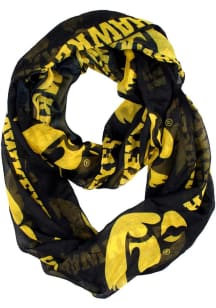 Iowa Hawkeyes Sheer Infinity Womens Scarf