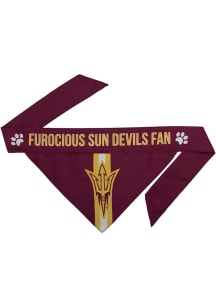Arizona State Sun Devils Script Reversible Pet Bandana