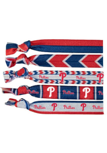 Philadelphia Phillies Knotted Womens Hair Scrunchie
