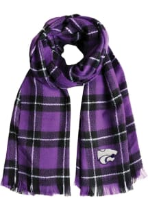 K-State Wildcats Plaid Blanket Womens Scarf