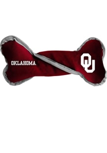 Oklahoma Sooners Tug Bone Pet Toy