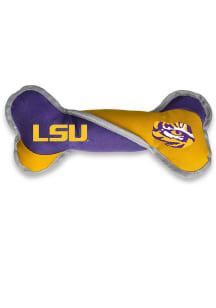 LSU Tigers Tug Bone Pet Toy