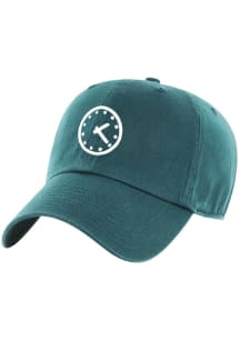 Obvious Shirts Wrigleyville Wrigley Clock Dad Adjustable Hat - Green
